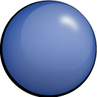 Blue gumball